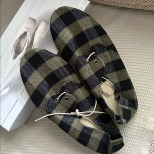 이태리 아니엘 anniel 슈즈 (울체크 37사이즈)