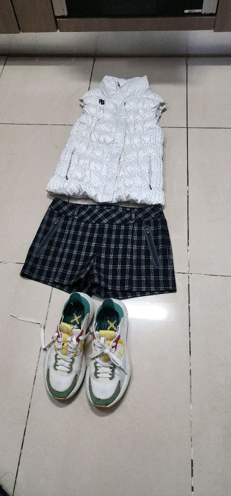 제이린드버그 여성 소니아 골프니트M/ 파리게이츠 구스패딩 조끼--3