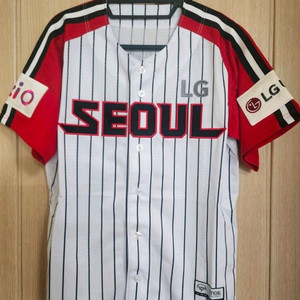 (미사용 새제품)LG트윈스 프리미엄 서울유니폼(95사이즈,문성주 마킹)