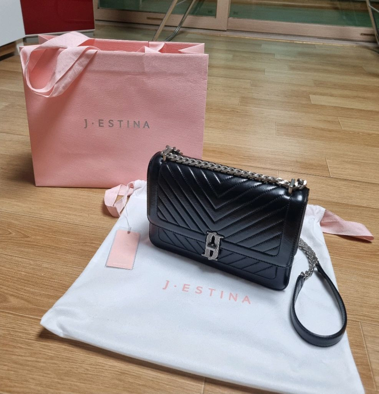 (정품) 제이에스티나 체인 숄더백&크로스백 (1회착용)--6