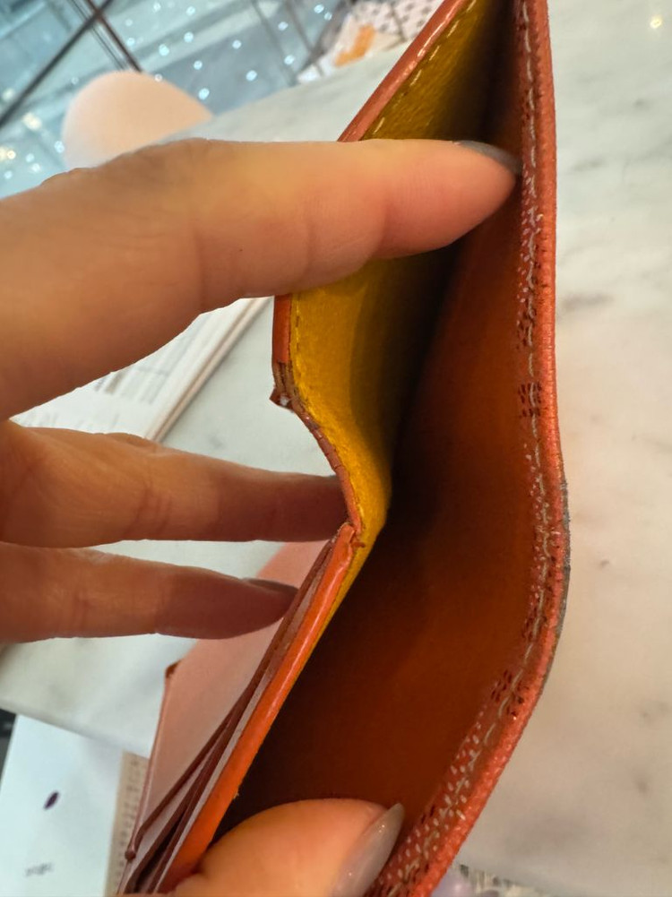 고야드 생피에르 정품 카드지갑--4