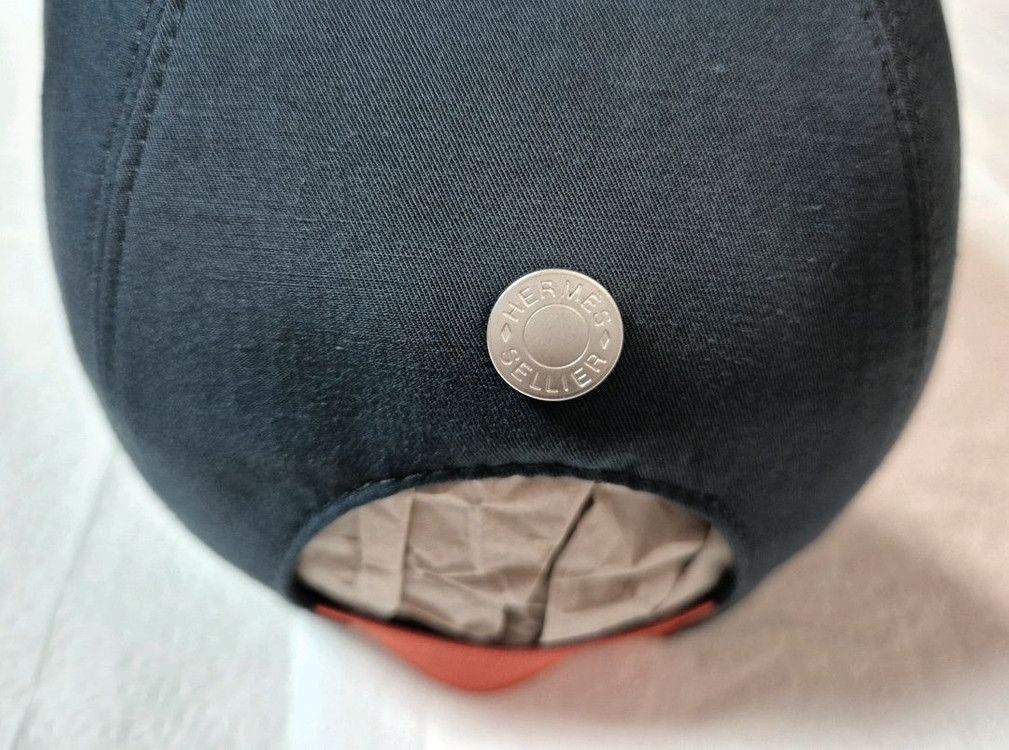 (새상품/풀세트) 에르메스 Paddock 캡 59호 네이비 팝니다.--4