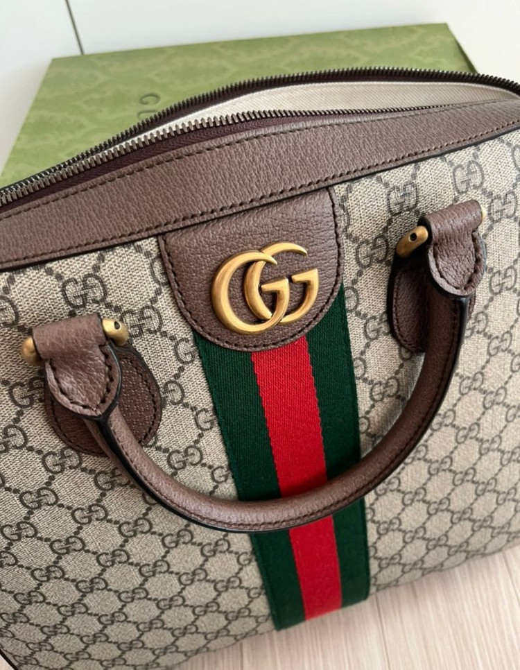 구찌 서류가방 정품 오피디아 토트백 새상품--5