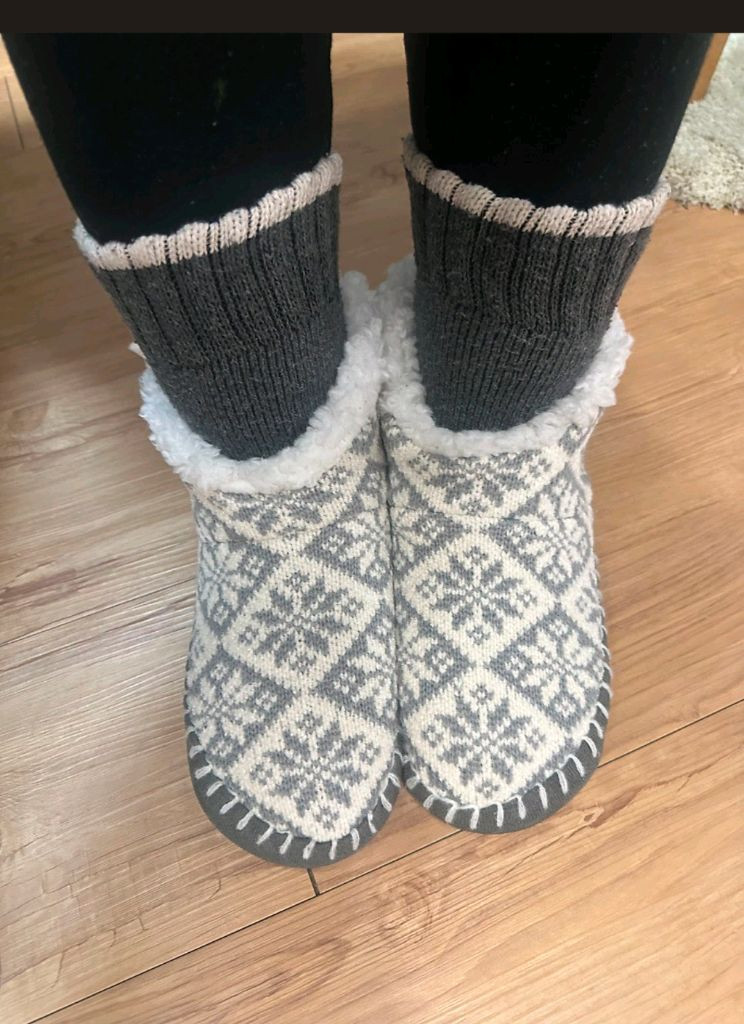 케이벨 여성 보온 양말 2켤레 세트--5