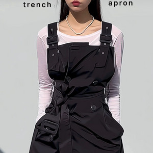 두리마켓 (메르시모몽 강미나) 트렌치 앞치마