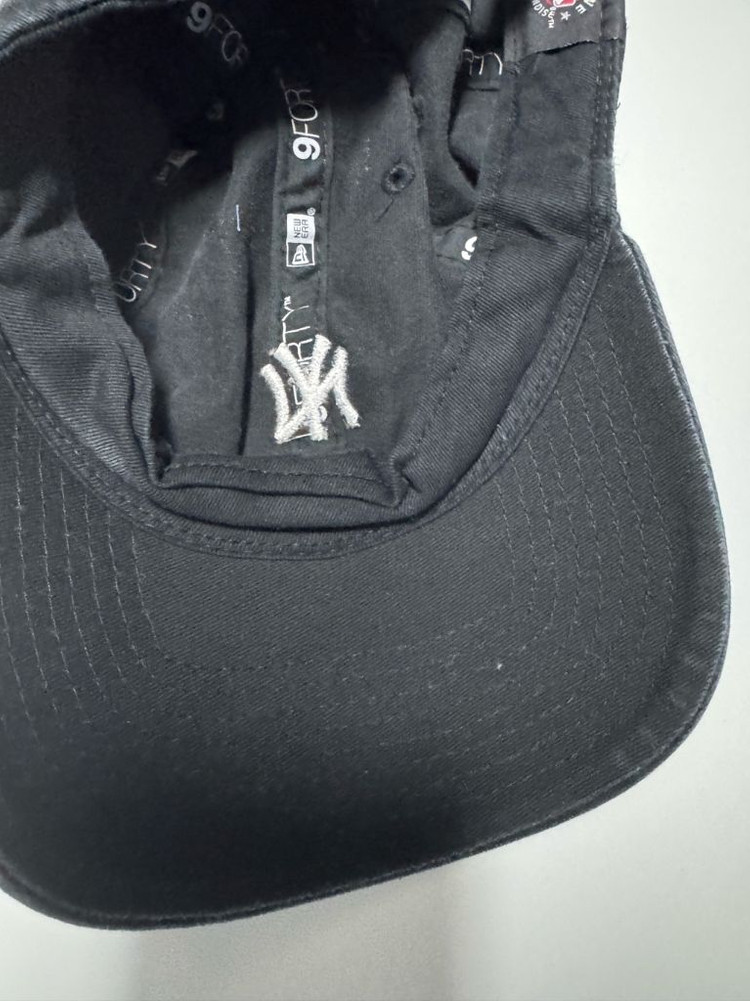 여성 뉴에라 MLB 양키스 스몰 로고 볼캡 모자 이미지