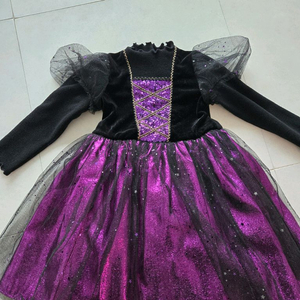 키앙 마녀드레스 퍼플s 할로윈코스튬 이미지