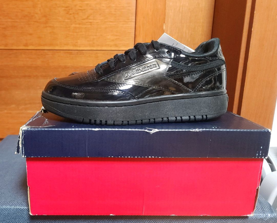 리복 천연 가죽 225 235 운동화 새상품 나이키복 천연 가죽--4