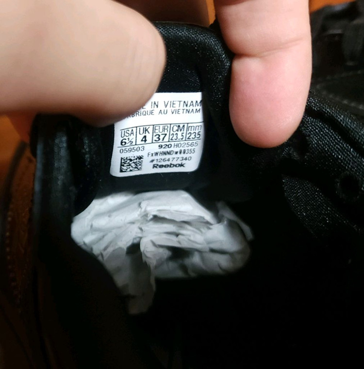 리복 천연 가죽 225 235 운동화 새상품 나이키복 천연 가죽--6