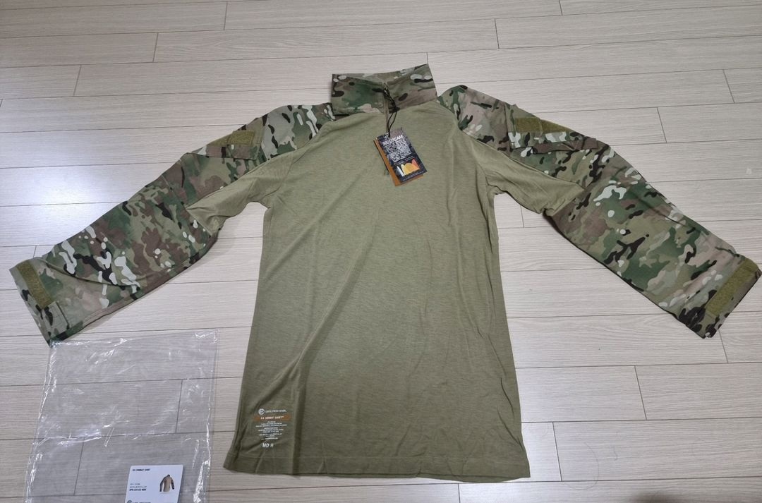 크라이 컴뱃 셔츠 멀티캠 이미지