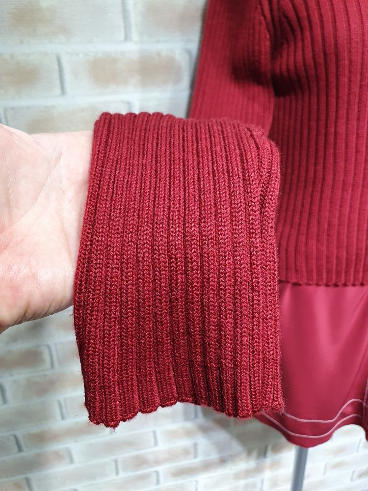 제시뉴욕 정품 새것수준 폴리 백리본 터틀넥 롱니트 66--4