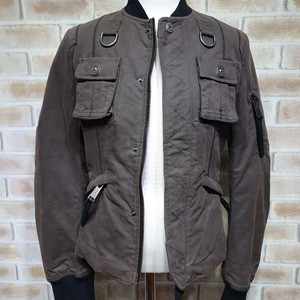 디스퀘어드2 정품 누빔 안감 밀리터리 보머 점퍼 55