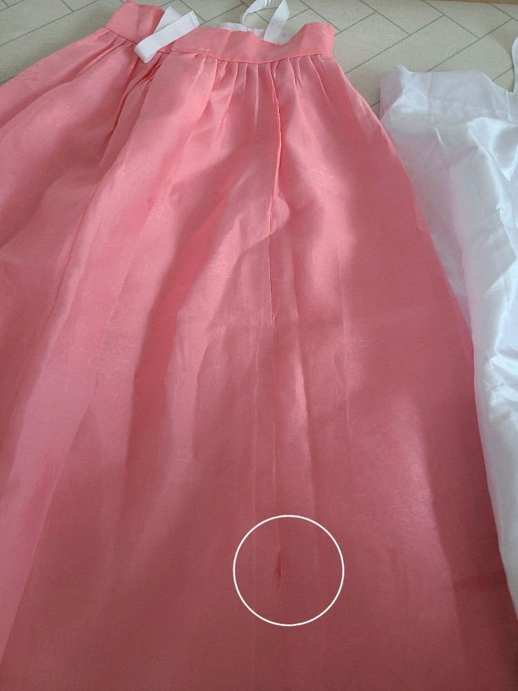 여아 한복 9호 속치마포함--3