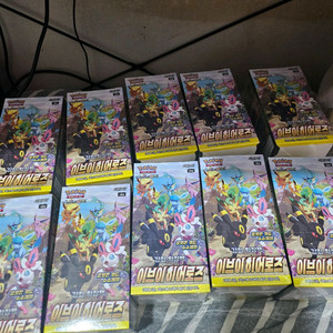 이브이 히어로즈 미개봉 10박스