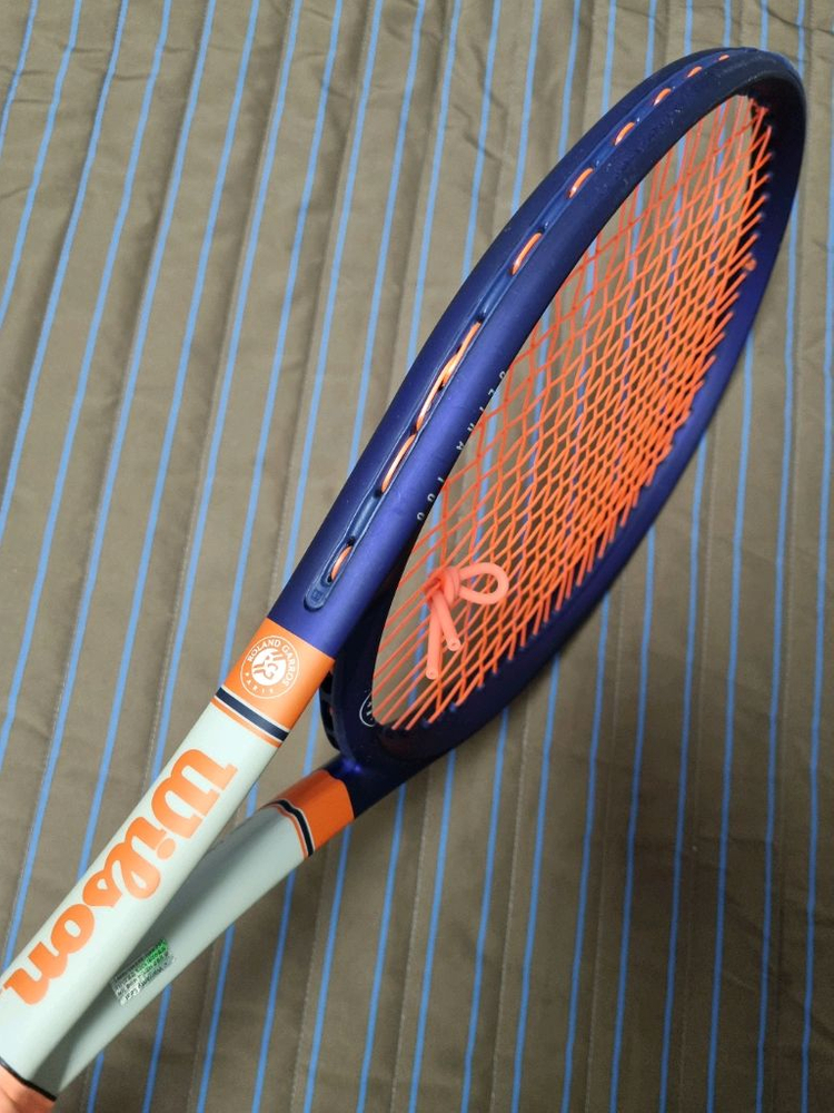 윌슨 테니스 라켓 울트라 100 롤랑가로스 에디션--3