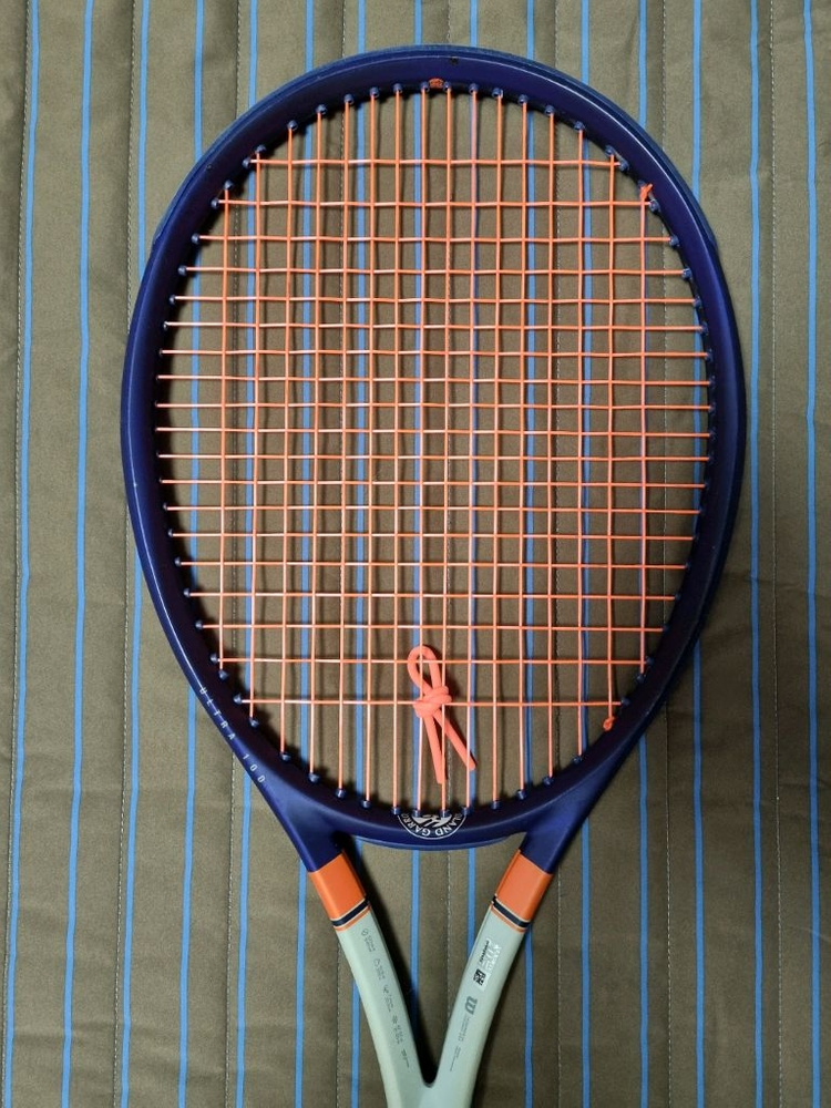 윌슨 테니스 라켓 울트라 100 롤랑가로스 에디션--5