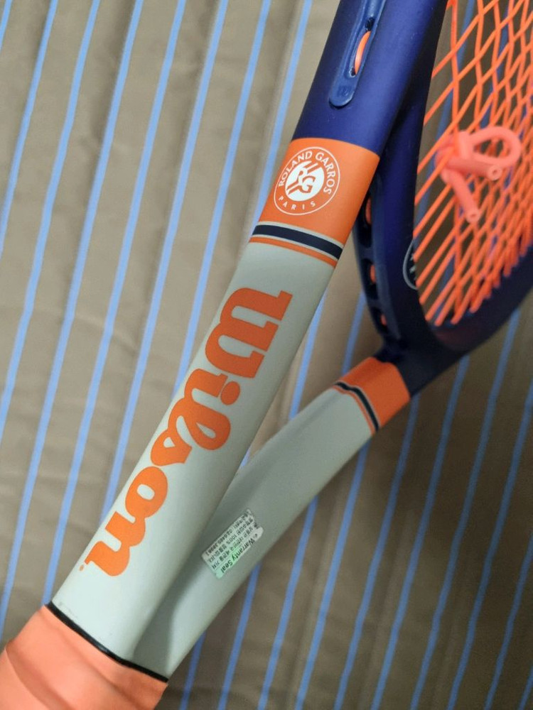 윌슨 테니스 라켓 울트라 100 롤랑가로스 에디션--7