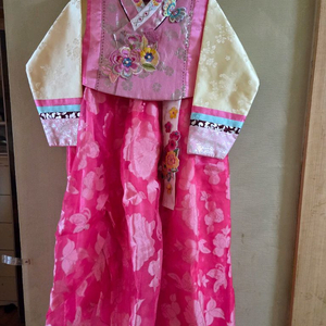 여아 한복 5호 속치마 포함 이미지