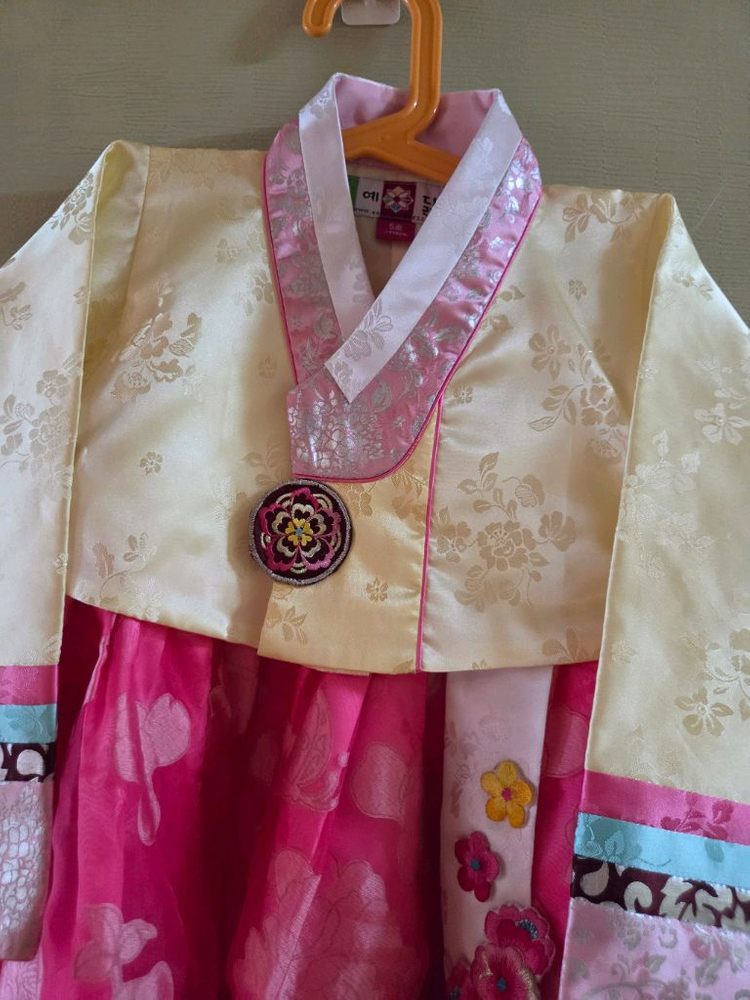 여아 한복 5호 속치마 포함 이미지