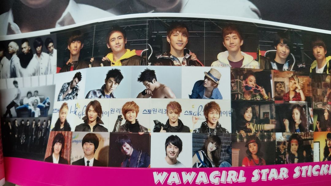 2010년 3월 와와걸 창간 9주년호 빅뱅 2PM 슈퍼주니어 이미지