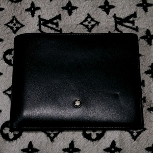 몽블랑 남성 가죽 반지갑 이미지