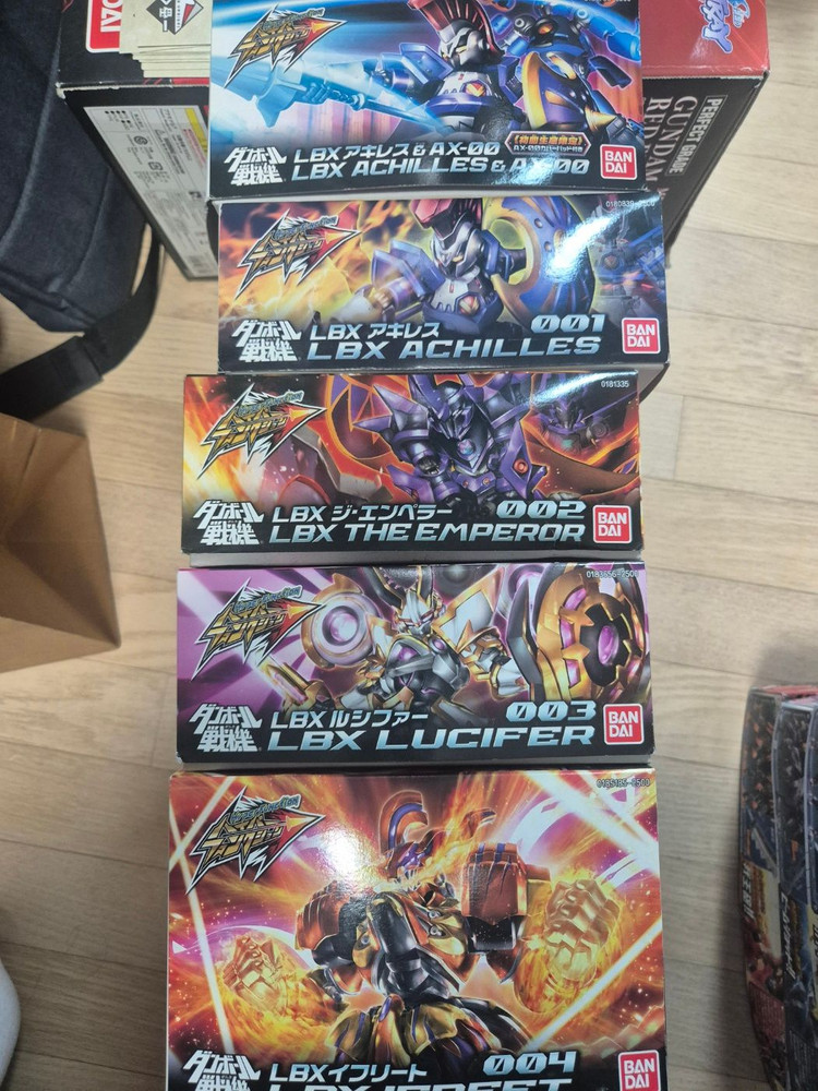 lbx 골판지전사 판매 합니다.(일반, 하이펑션, 웨폰, 이펙트) 이미지