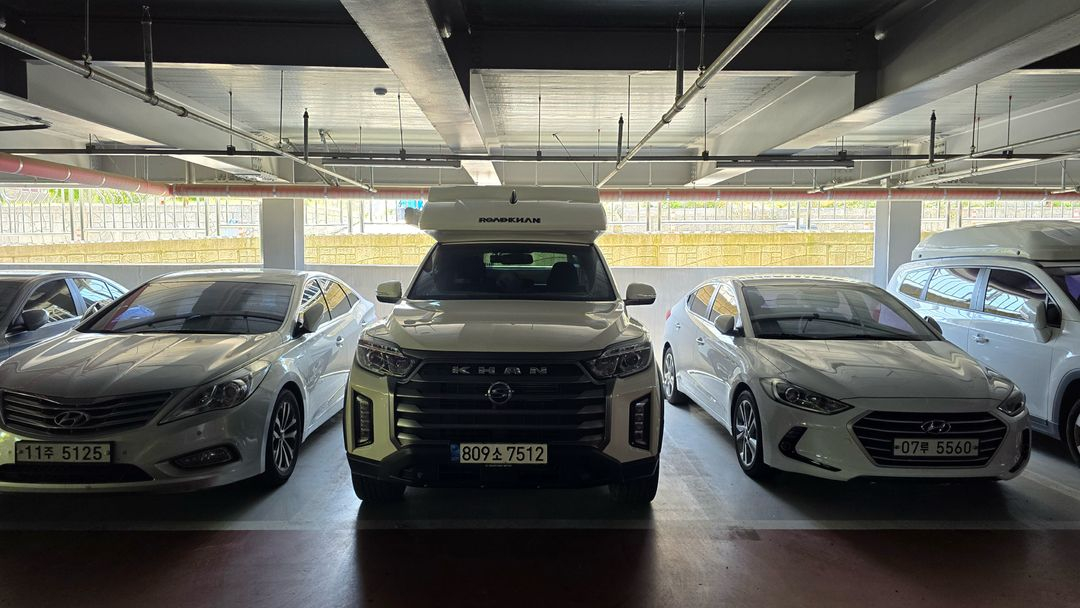 로드트립캠핑 캠핑카 라이트플러스 캠핑카 전시차 판매합니다. 이미지