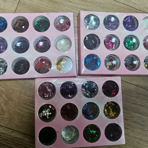 새제품)네일아트 마름모 글리터