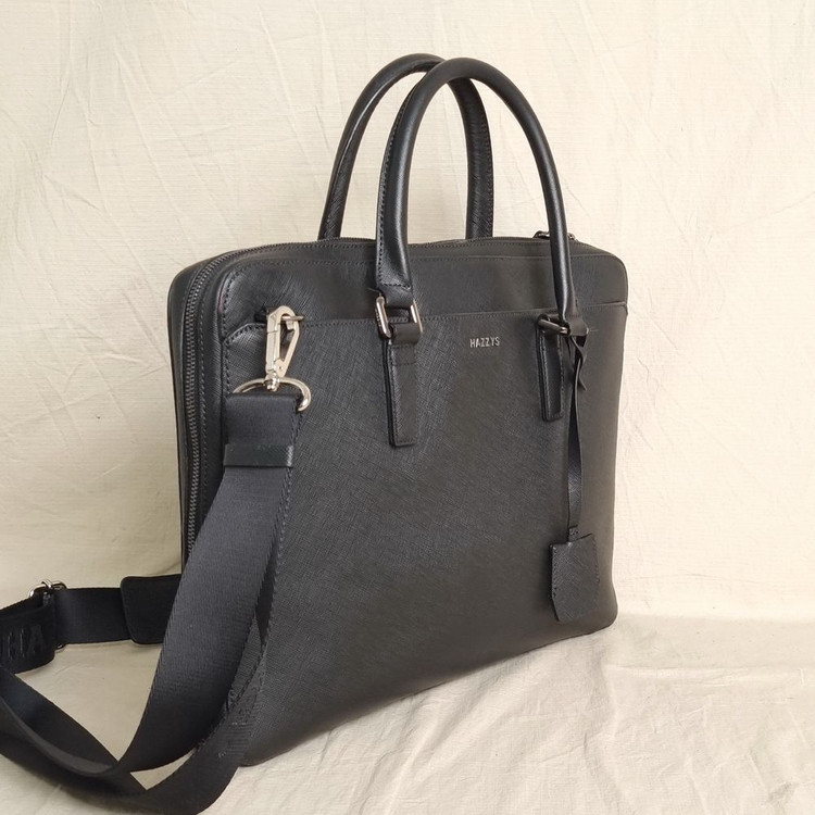 헤지스 서류가방 노트북 패드 수납--1