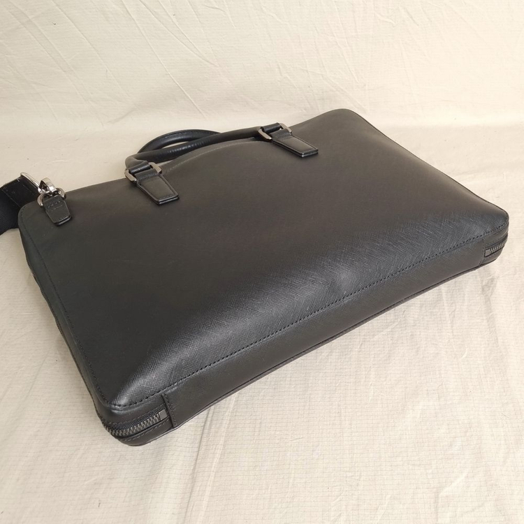 헤지스 서류가방 노트북 패드 수납--2