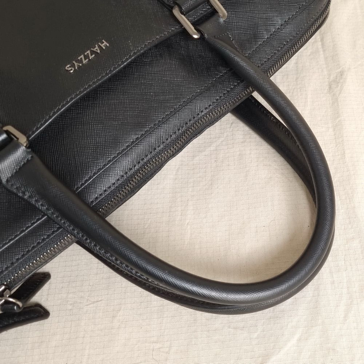 헤지스 서류가방 노트북 패드 수납--4