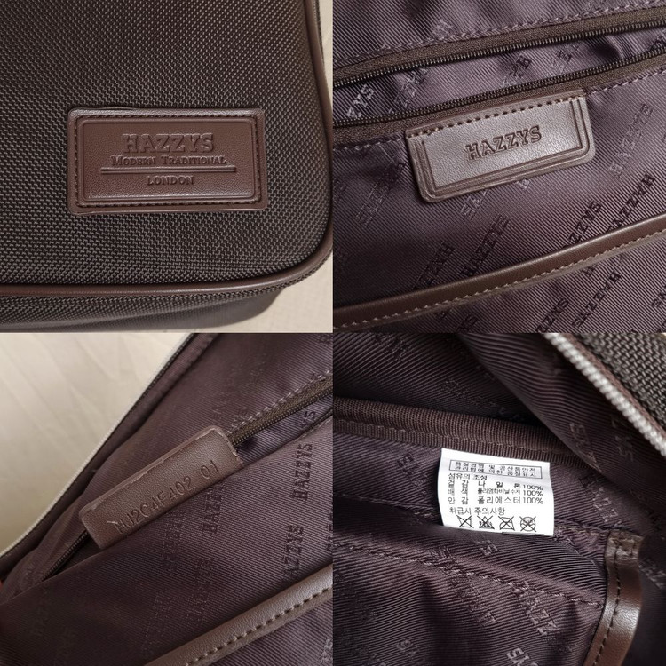 헤지스 백팩 책가방 노트북 패드 수납--5