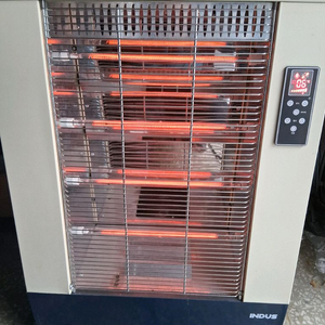 인더스 전기온풍기 4단히터난로 열풍기 대형전기난로 2.8kw 송풍기능재품 이미지