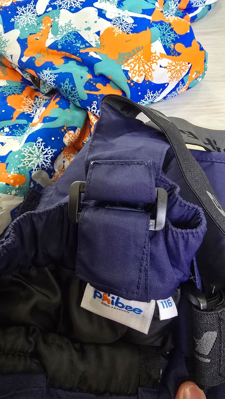 남아130 여아125 Phibee 키즈 스키복 세트--6