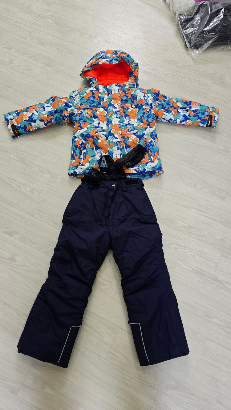 남아130 여아125 Phibee 키즈 스키복 세트--9