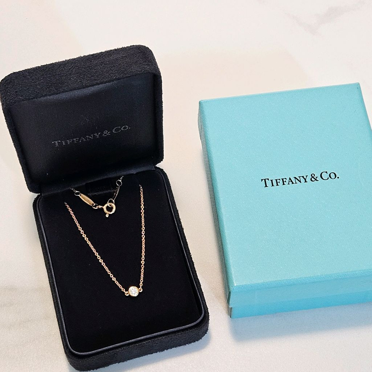 티파니앤코 엘사 퍼레티 다이아몬드 바이 더 야드 브레이슬릿 팔찌 Tiffany 18K--2