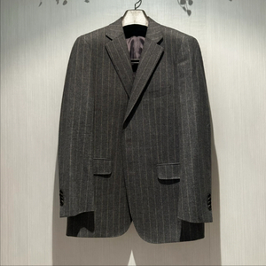 갤럭시 수젤로 라인_그레이 울 스트라이프 자켓_54A