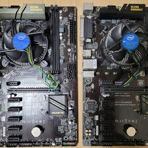 기가바이트 GA-H110-D3A 보드+CPU 2세트 일괄