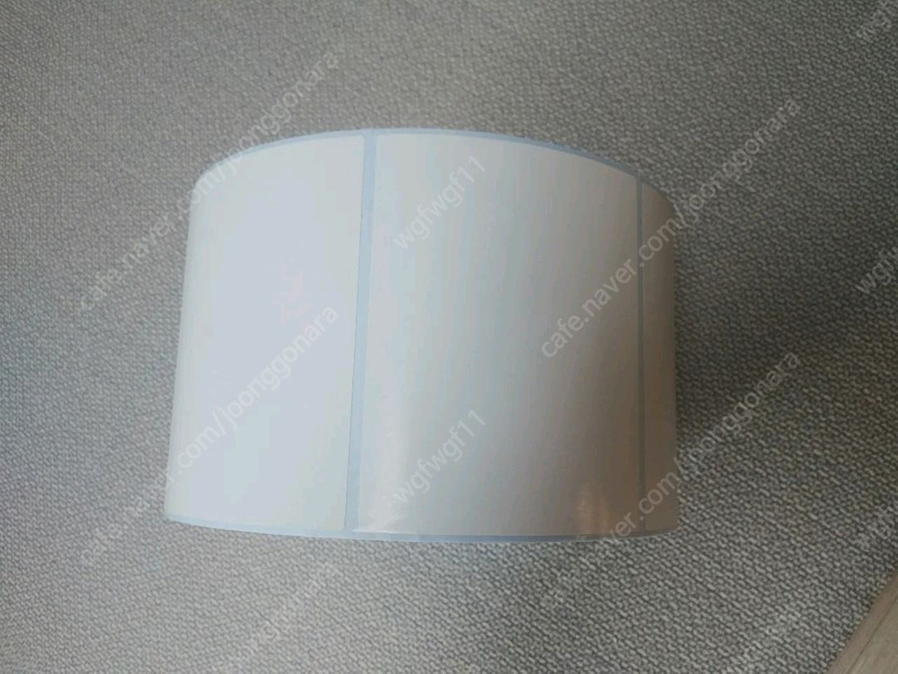 바코드라벨 아트지 먹지 이미지