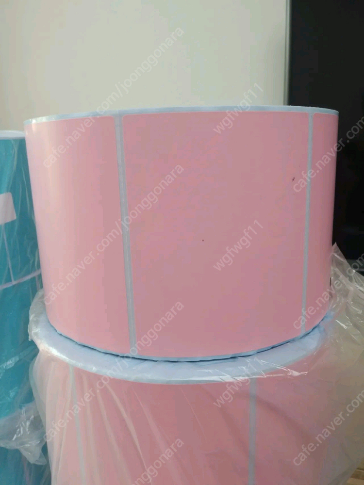 바코드라벨 아트지 먹지 이미지