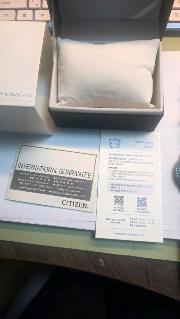 시티즌 프로마스터 시계--4