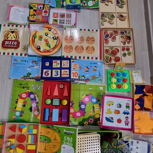 아기 원목 교구 장난감 프뢰벨 슈필매스 등 일괄