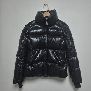 SAM 여성 구스다운 유광 패딩 블랙(M) 이미지