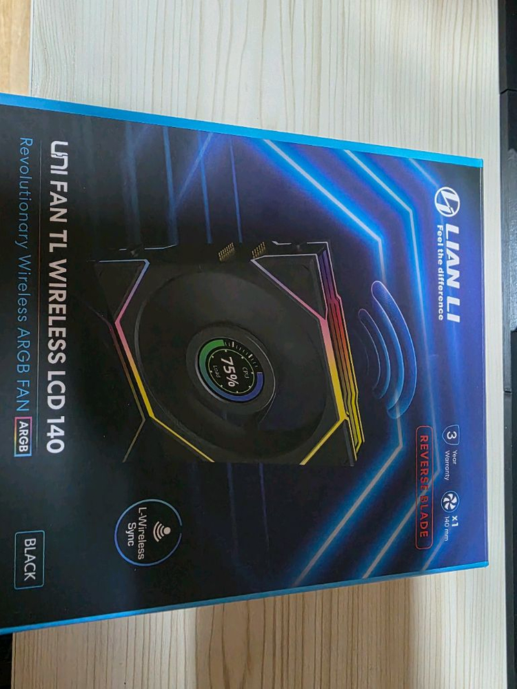 리안리 UNI FAN SL-INF 140 RGB 리버스 판매합니다--1