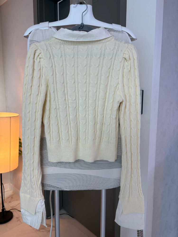 셔츠레이어드 니트--5