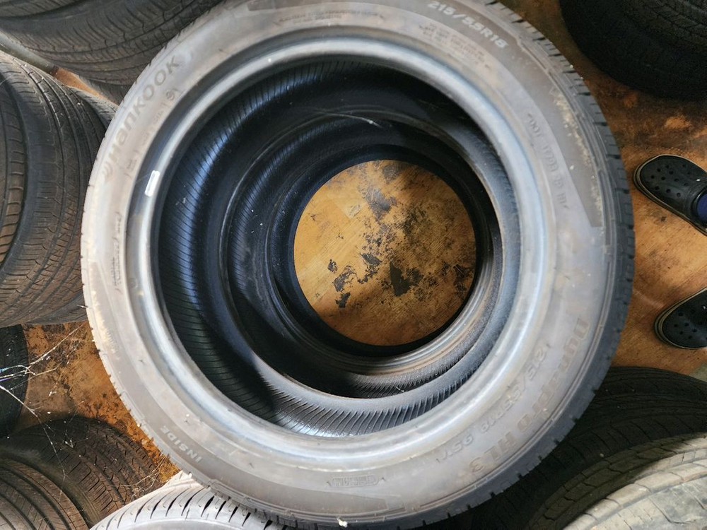 215 55 18 중고타이어--2