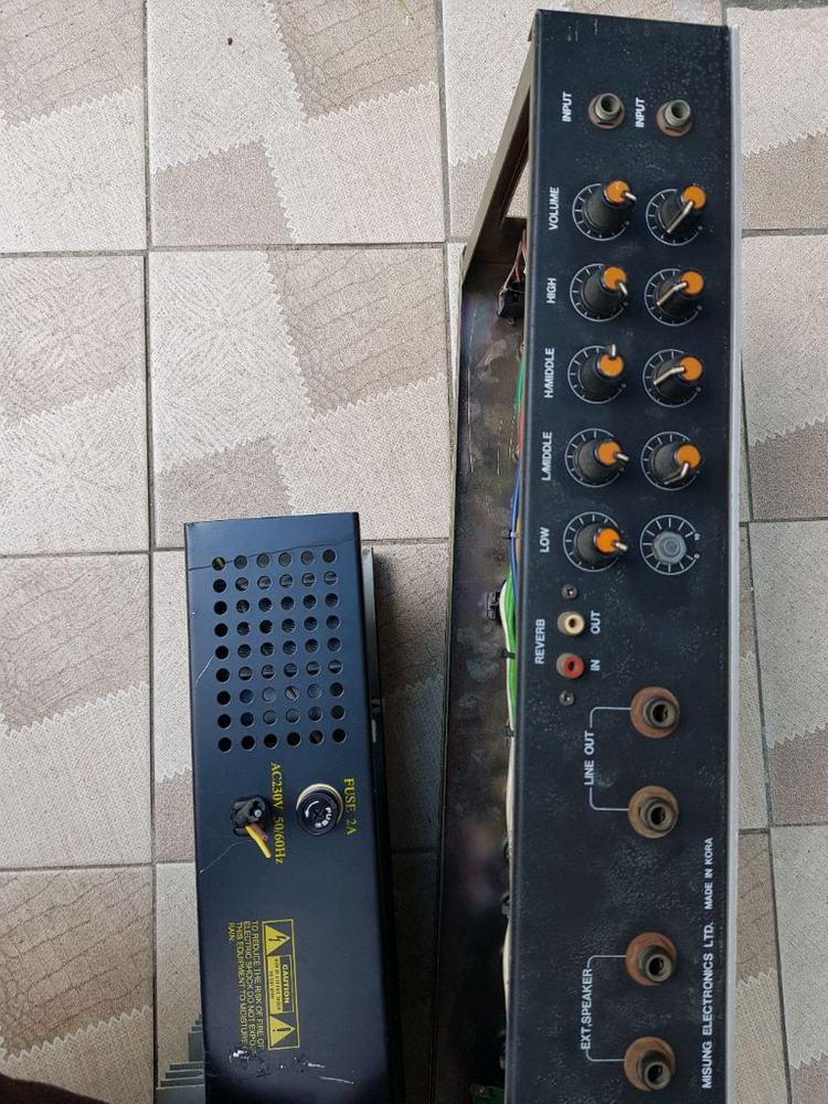 엠프 스피커 KM-120B . CHORUS-3000 . HF-200A 이미지