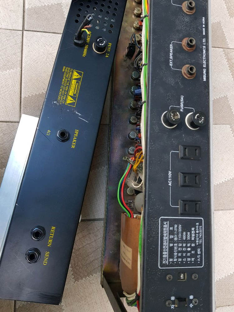 엠프 스피커 KM-120B . CHORUS-3000 . HF-200A 이미지