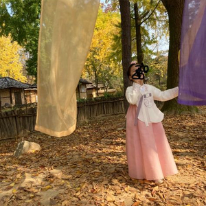 여아한복6호+속치마+머리띠