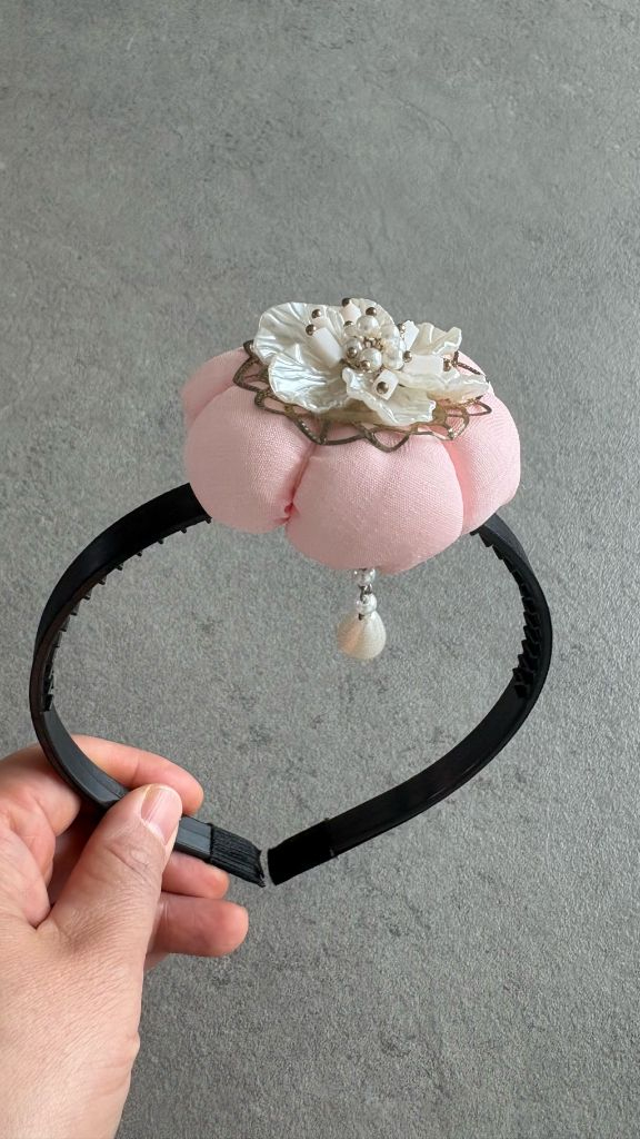 여아한복6호+속치마+머리띠 이미지